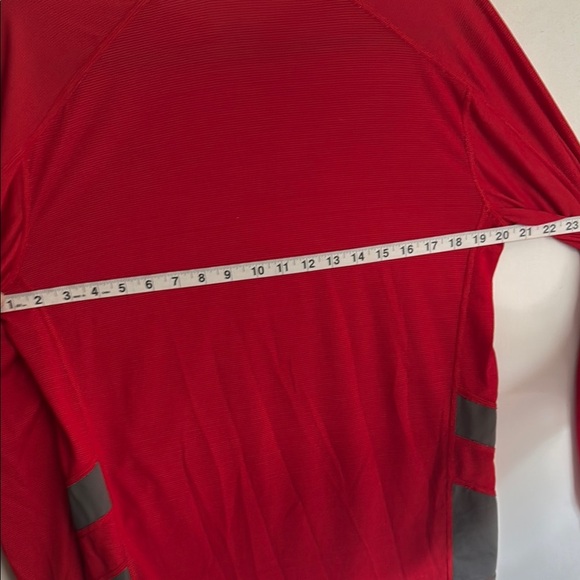 Outdoor Research Red and Gray Long Sleeve Performance Tee - Picture 4 of 5
